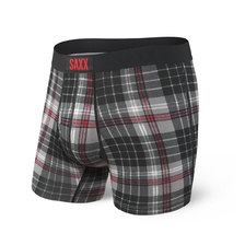 SAXX ULTRA BOXER BRIEF FLY GREY TARTAN SXBB30F-TRB画像