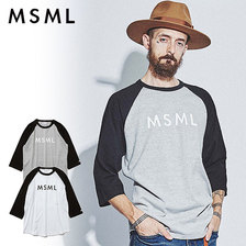MSML MSML GRAPHIC BASEBALL TEE M01-02L5-TH01画像