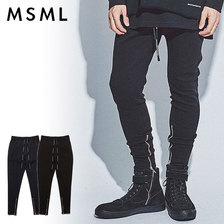 MSML ZIP SWEAT PANTS M21-02L5-PL06画像