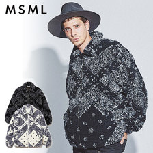 MSML BANDANA JAQUARD BOA JACKET M11-02L5-JK04画像