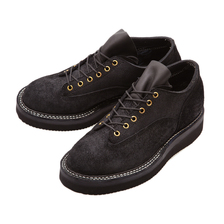 WHITE'S BOOTS NORTHWEST OXFORD ROUGHOUT BLACK 300NWRO-DSBK画像
