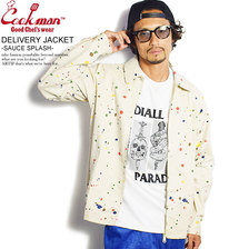 COOKMAN DELIVERY JACKET -SAUCE SPLASH- 231-03435画像
