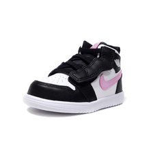JORDAN BRAND JORDAN 1 MID ALT TD WHITE/LIGHT ARCTIC PINK/BLACK AT4613-103画像