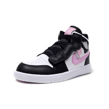 JORDAN BRAND JORDAN 1 MID ALT PS WHITE/LIGHT ARCTIC PINK/BLACK AT4612-103画像