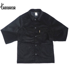 Le LABOUREUR VESTON MOLESKIN FRENCH COVERALL black画像