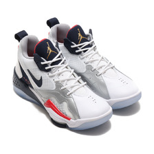 JORDAN BRAND JORDAN ZOOM '92 WHITE/OBSIDIAN-TRUE RED-METALLIC SILVER CK9183-101画像
