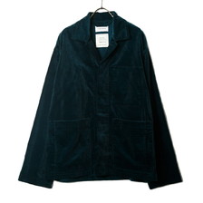 MARKAWARE SHORT COVERALL -ORGANIC COTTON SELVEDGE CORDUROY- A20C-06BL01C画像