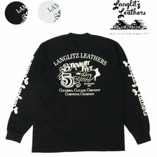 Langlitz Leathers 長袖 プリント Tシャツ LL-LS-294画像