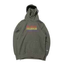 Champion P/O HOODED SWEATSHIRT KHAKI C3-S119-760画像