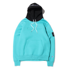 Champion &times; ATMOS LAB WRAPAIR P/O HOODED SWEATSHIRT EMERALD C8-S108-525画像