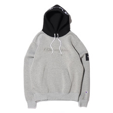 Champion &times; ATMOS LAB WRAPAIR P/O HOODED SWEATSHIRT GREY C8-S108-070画像