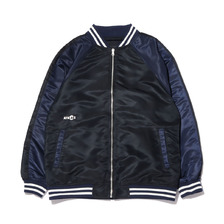 Champion &times; ATMOS LAB REVERSIBLE JACKET BLACK C8-S613-090画像