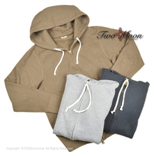 Two Moon no.10191 Light weight full-zip sweat画像