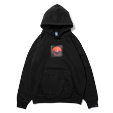 APPLEBUM LOVE & UNDERSTANDING Sweat Parka BLACK画像