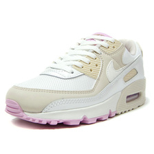 NIKE (WMNS) AIR MAX 90 METALLIC SUMMIT WHITE/METALLIC RED/LIGHT BROWN CT1873-100画像