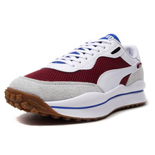 PUMA STYLE RIDER WARM TEXTURE RED DAHLIA-PUMA WHITE 373382-02画像