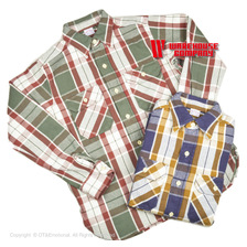 WAREHOUSE Lot 3104 FLANNEL SHIRTS E柄 ONE WASH画像
