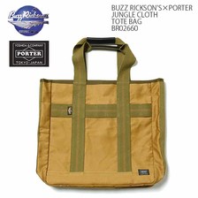 Buzz Rickson's × PORTER JUNGLE CLOTH TOTE BAG BR02660画像