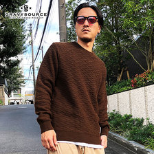 GRAVYSOURCE THREAD KNIT GSSP-0095画像