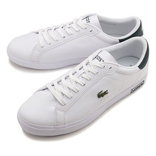 LACOSTE POWER COURT 0520 1 WHT/DK GRN SM00600-1R5画像