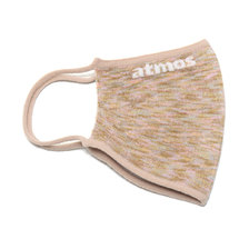 atmos ミックスニット素材 マスク BEIGE 20AW-MSK02画像