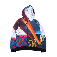 UGG &times; Yokoo Tadanori Hoodie BLUE MULTI 1118152-BLMU画像