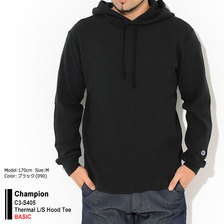 Champion C3-S405 Thermal L/S Hood Tee画像