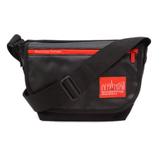 Manhattan Portage Ticker Tape Casual Messenger Bag Black/Red MP1605JRTCKRTPE画像