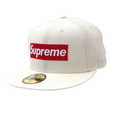 Supreme 20FW World Famous Box Logo New Era WHITE画像