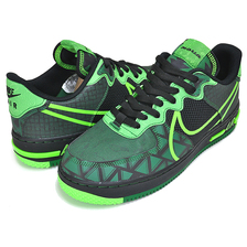 NIKE AIR FORCE 1 REACT QS NAIJA black/green strike-pine green CW3918-001画像