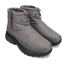 DESCENTE ACTIVE WINTER BOOTS SHORT GRAY DM1QJD20GR画像