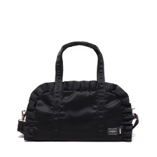 atmos &times; PORTER RUFFLE 2WAY BOSTON BAG BLACK APT-20-0001画像