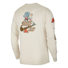 NIKE SB Artist Pocket L/S Tee Beige CZ6176-104画像
