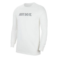 NIKE JDI Cut OUTLBR L/S Tee White CU7407-100画像