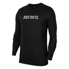 NIKE JDI Cut OUTLBR L/S Tee Black CU7407-010画像