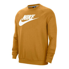 NIKE Modern Fleece HBR Crew Sweat Mustard CU4474-712画像