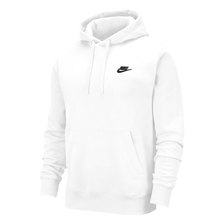 NIKE Club BB Pullover Hoodie White BV2655-100画像