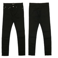 666 ストレッチスリムジーンズ ブラック SOP0001画像