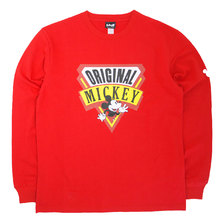 Schott DISNEY T-SHIRT ORIGINAL MICKEY RED 3103162画像