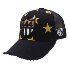 YOSHINORI KOTAKE METALLIC STAR 444LOGO MESH CAP BLACK画像