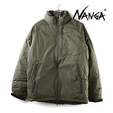 NANGA AURORA STAND COLLAR DOWN JACKET FW20 KHAKI画像