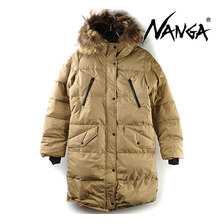 NANGA LADY'S DOWN HALF COAT FW20 BEIGE画像