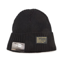 NEW ERA OUTDOOR MILITARY KNIT BLACK 12551917画像
