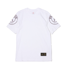 JORDAN BRAND AS M J PSG LOGO TEE WHITE CK9780-100画像