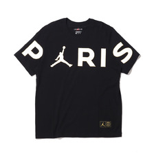 JORDAN BRAND AS M J PSG WORDMARK TEE BLACK CK9786-010画像