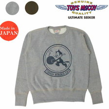 TOYS McCOY MILITARY SWEAT SHIRT FELIX THE CAT "TOUGH MINDED CAT" TMC2060画像