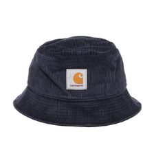 Carhartt CORD BUCKET HAT (STYLE : 3 MINIMUM) Dark Navy I028162-1C00画像