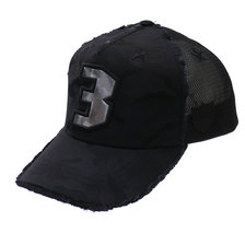 YOSHINORI KOTAKE METAL CAMO 3LOGO MESH CAP BLACK画像