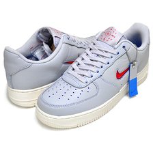 NIKE AIR FORCE 1 07 PREMIUM vast grey/challenge red CK4392-002画像