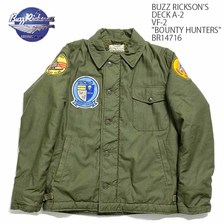 Buzz Rickson's DECK A-2 VF-2 "BOUNTY HUNTERS" BR14716画像
